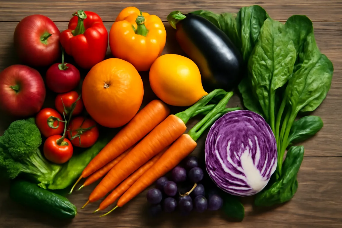 Frutta e verdura di colori diversi: perché variarle ogni giorno è davvero importante