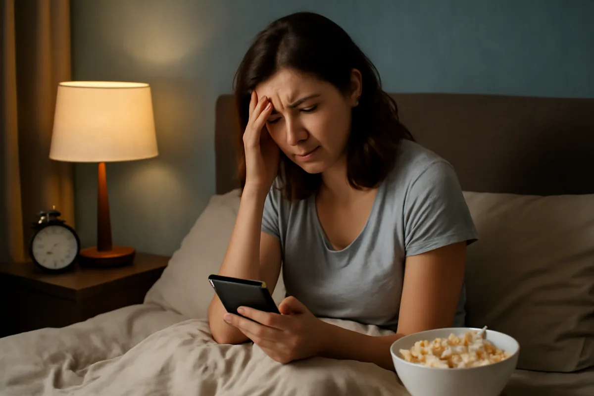 Quali abitudini rovinano il sonno? Gli errori serali più comuni e come correggerli