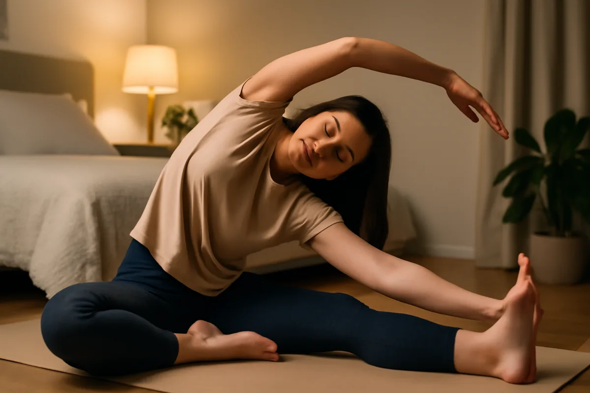 Esercizi di stretching serale: perché sono utili per rilassare mente e muscoli
